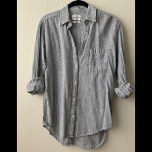 Aritzia Community Button Down Blouse